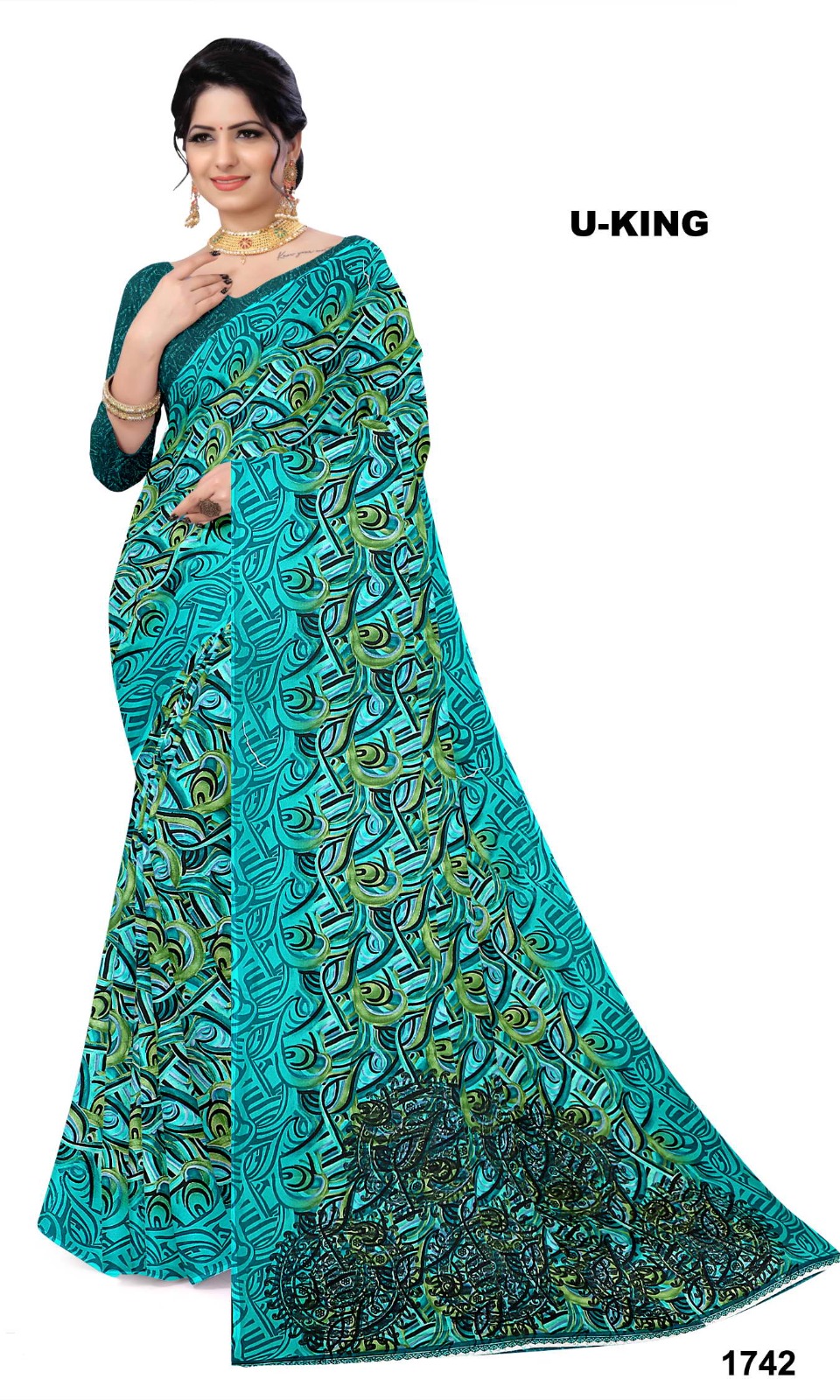 Rose Ramola Saree