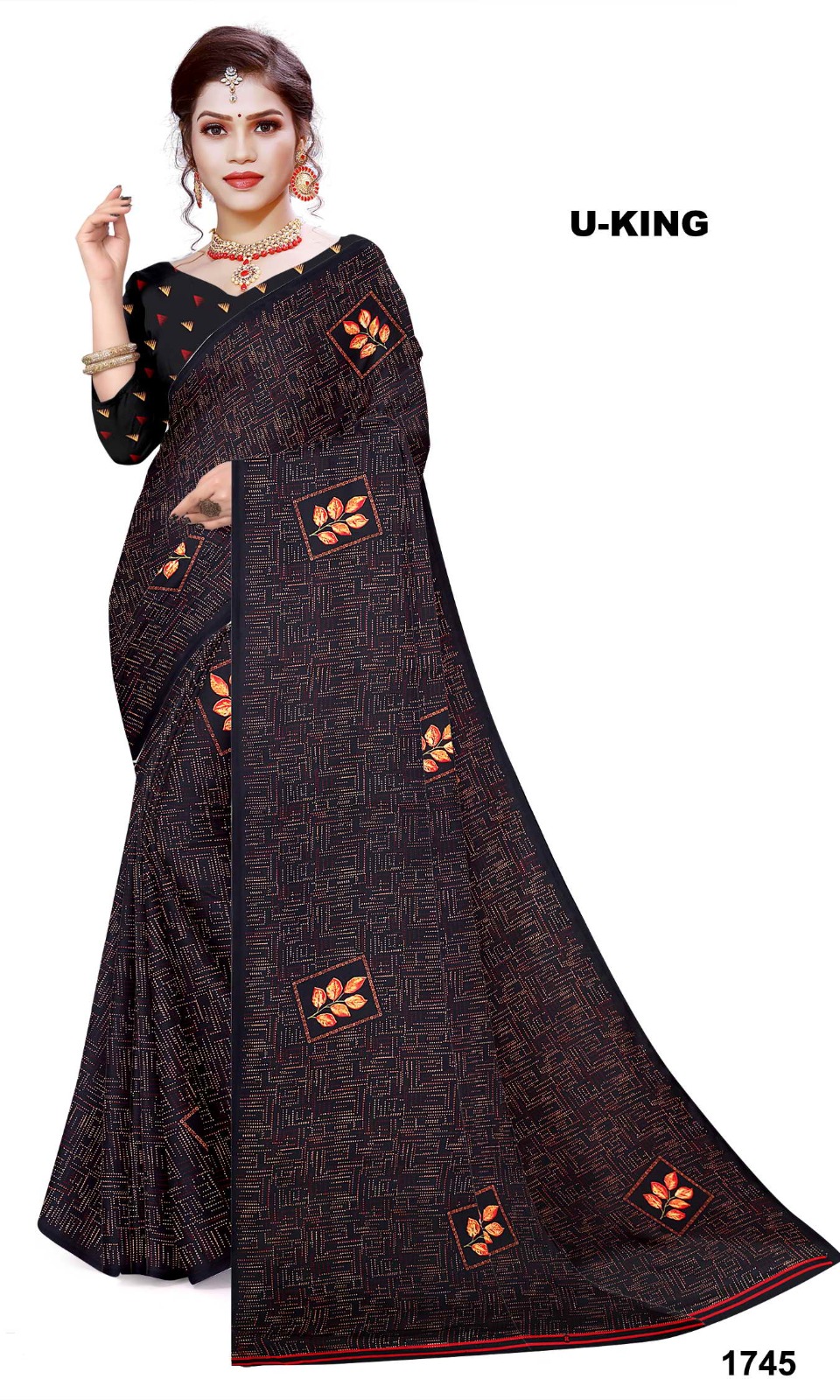 Fw Print Saree