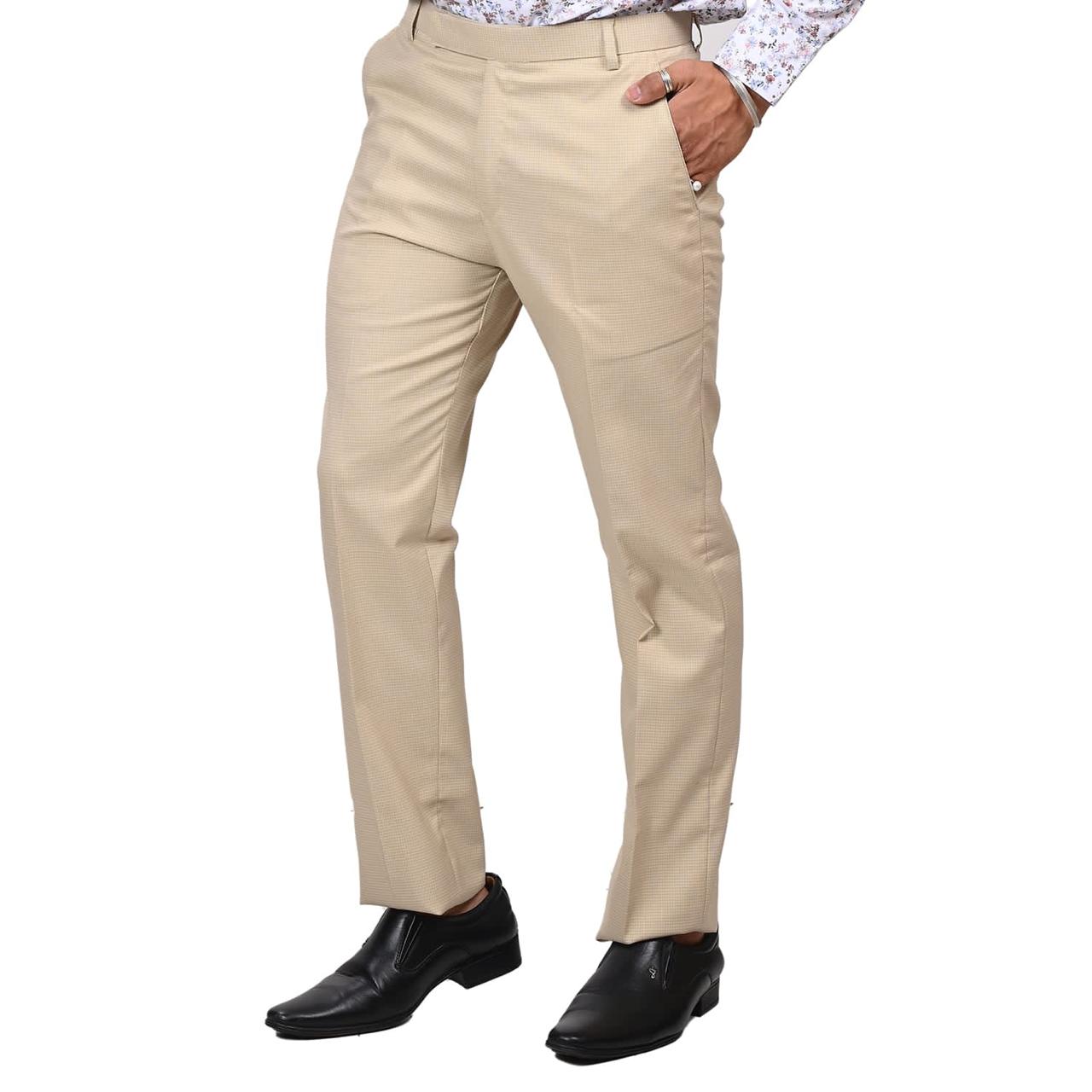 Man Tan Formal Pant