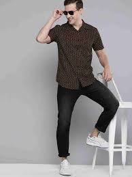 Maron Colour Half Shirt