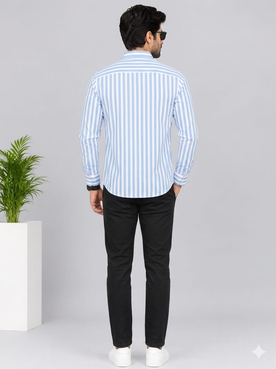 Skey Blue Line Shirt