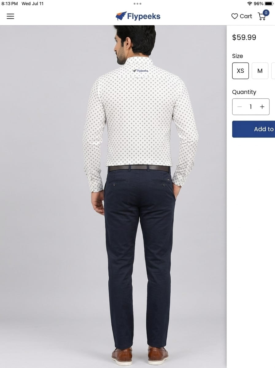 White formal Shirt